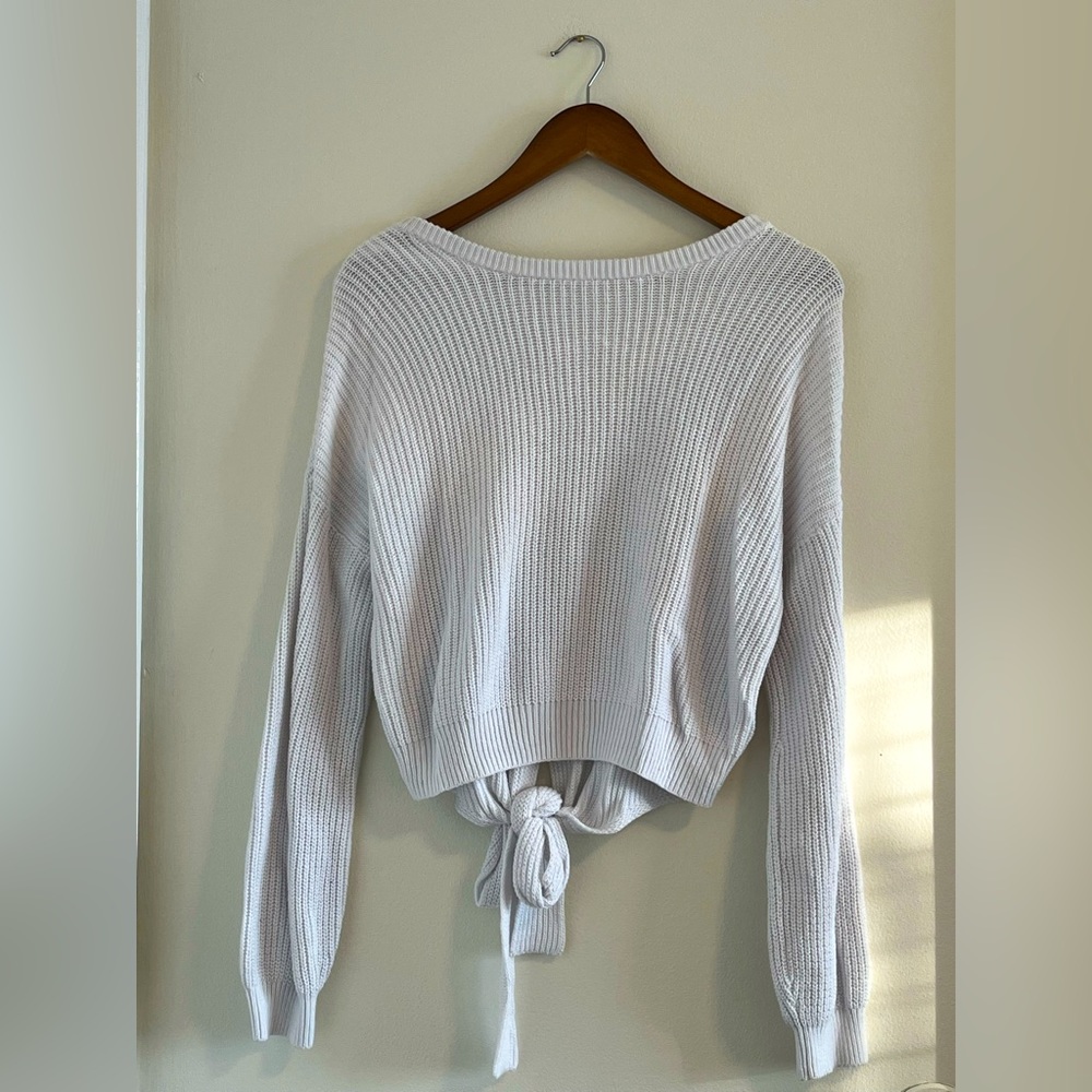 Hollister reversible sweater